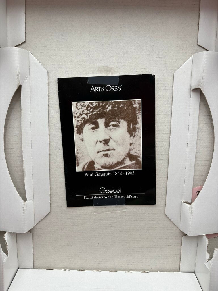 Artis Orbis Goebel Paul Gaugin "Arearea" LTD Plate #78/2000 in Box w/ Cert.