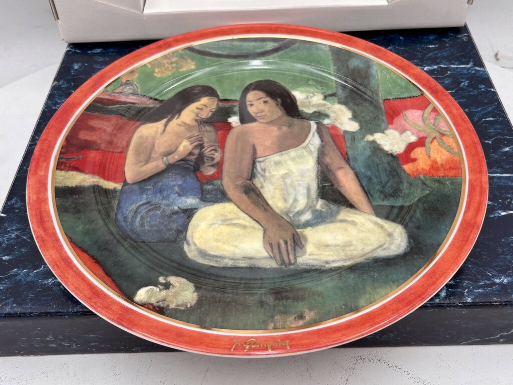Artis Orbis Goebel Paul Gaugin "Arearea" LTD Plate #78/2000 in Box w/ Cert.