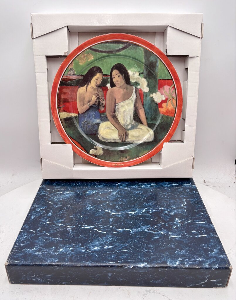 Artis Orbis Goebel Paul Gaugin "Arearea" LTD Plate #78/2000 in Box w/ Cert.