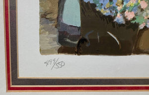 Antoine Boulet "Paris in the Fall" Original Serigraph Signed #499/550