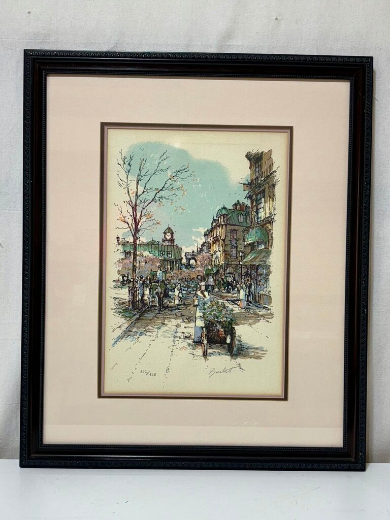 Antoine Boulet "Carriage Ride" Original Serigraph Signed #372/425