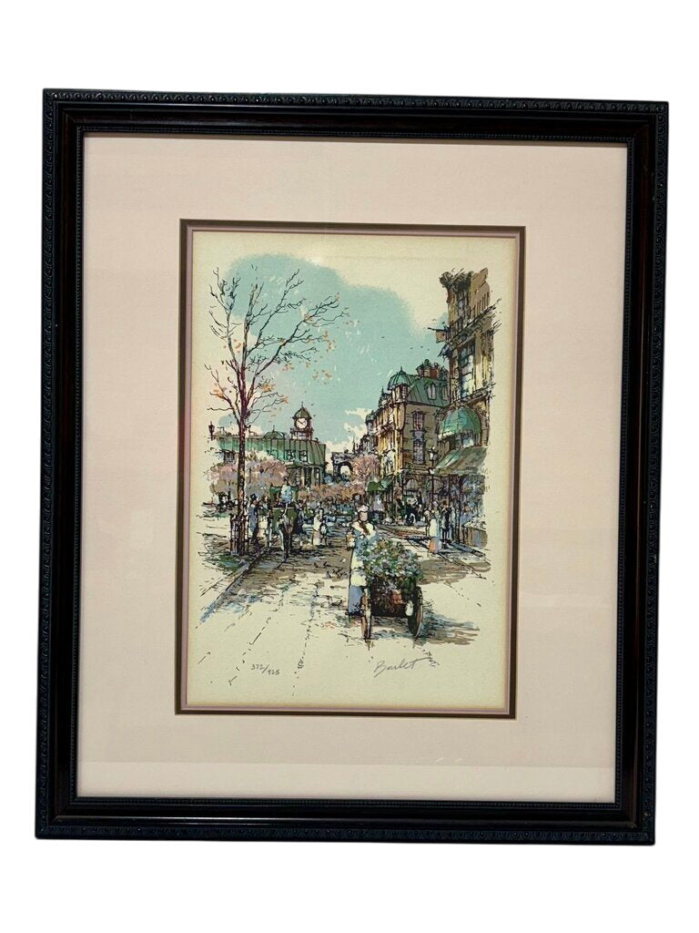 Antoine Boulet "Carriage Ride" Original Serigraph Signed #372/425 by Miss Daisy's Consignment & Auction House