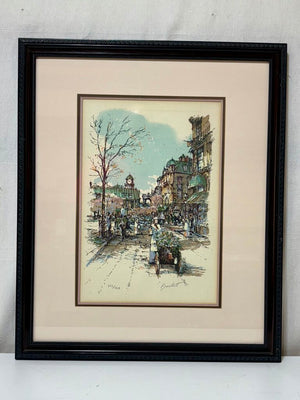 Antoine Boulet "Carriage Ride" Original Serigraph Signed #372/425