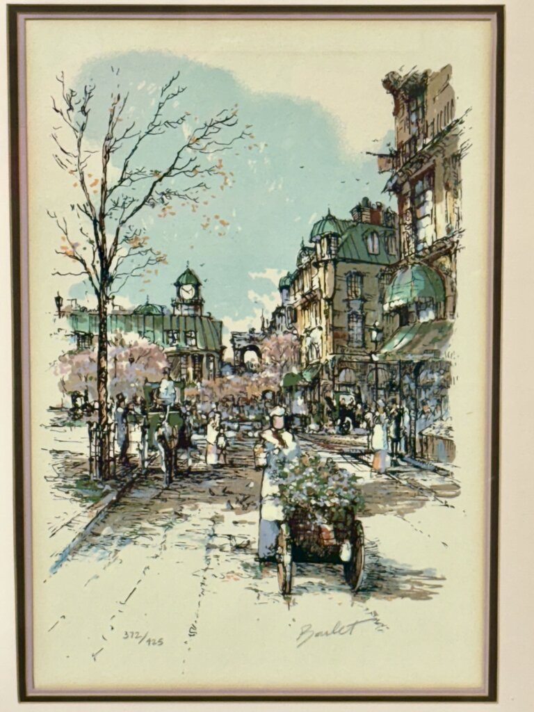 Antoine Boulet "Carriage Ride" Original Serigraph Signed #372/425