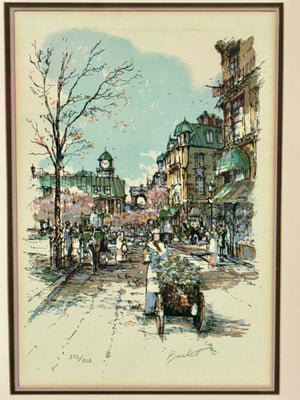 Antoine Boulet "Carriage Ride" Original Serigraph Signed #372/425
