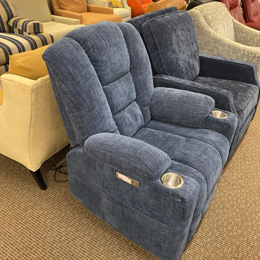 Electric Lift Recliner Chair With USB Port & Storage