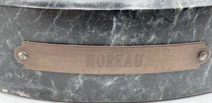 Late 19th C. Auguste Moreau "The Secret" Bronze Cast Sculpture Signed #10/100 Foundry Mark on Black Marble Base