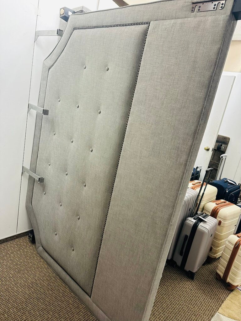 Restoration Hardware Tufted Headboard Bed (please measure)