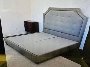 Restoration Hardware Tufted Headboard Bed (please measure)
