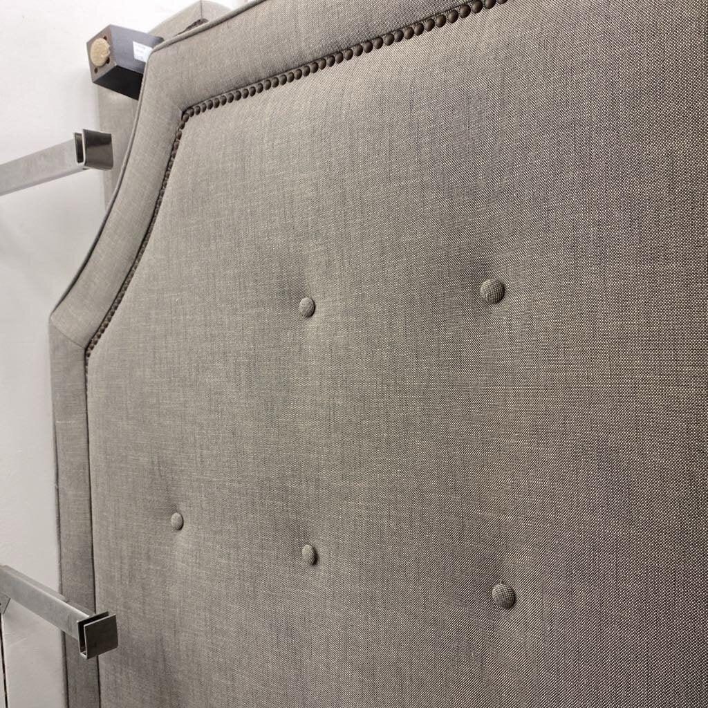 Restoration Hardware Tufted Headboard Bed (please measure)