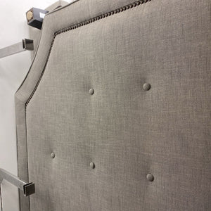 Restoration Hardware Tufted Headboard Bed (please measure)