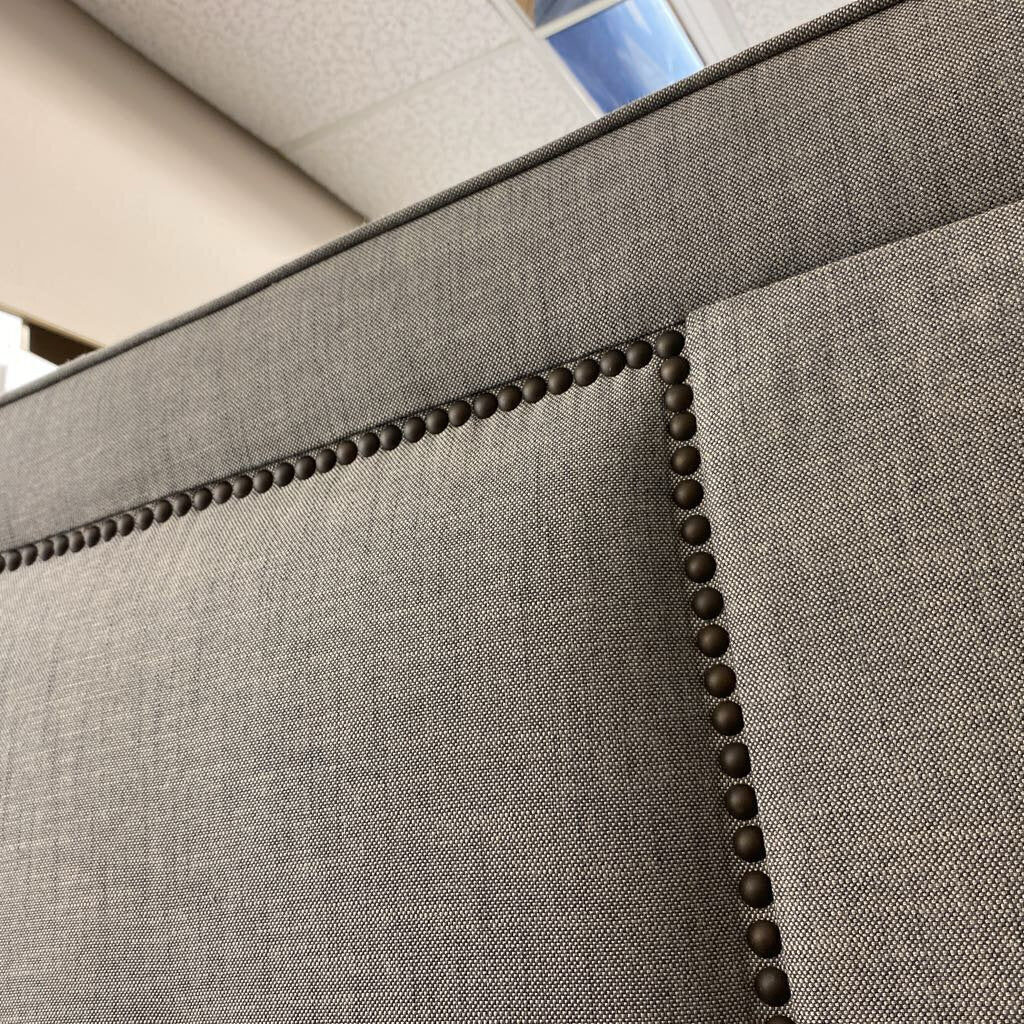 Restoration Hardware Tufted Headboard Bed (please measure)