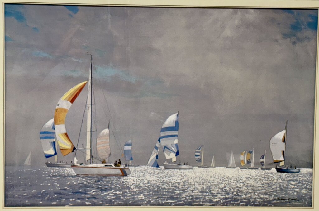Anthony Flemming "Gentle Breeze & Haze" Lithograph Print
