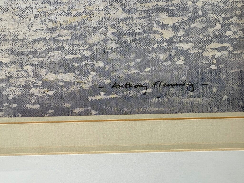 Anthony Flemming "Gentle Breeze & Haze" Lithograph Print