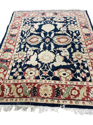 Pakistani Ziegler Wool Rug 79x93 by Miss Daisy's Consignment & Auction House