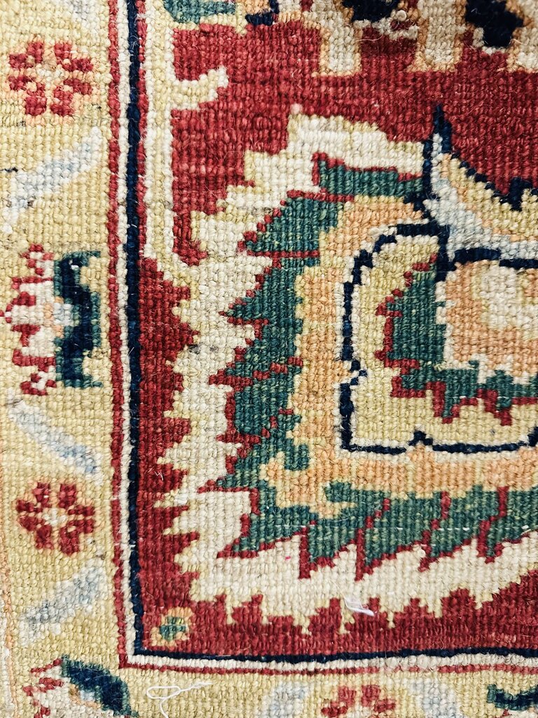 Pakistani Ziegler Wool Rug 79x93