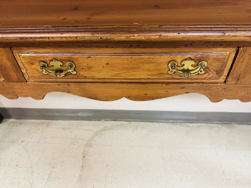 Vintage Welsh Oak Dresser 78x19x81