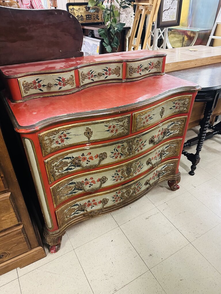 Italian Painted Dresser 38x20x36