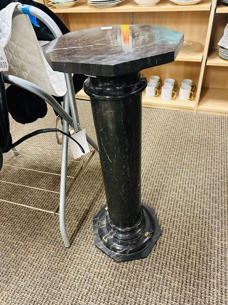3 Piece Marble Pedestal 12x32
