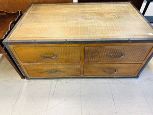 Low 4 Drawer Dresser 28x46x21