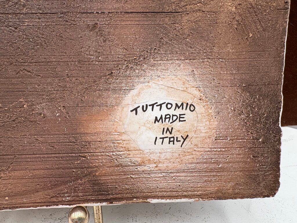 Tutto Mio "Tuscand" Italian Terracotta Hand Painted Tile #9/MMVII
