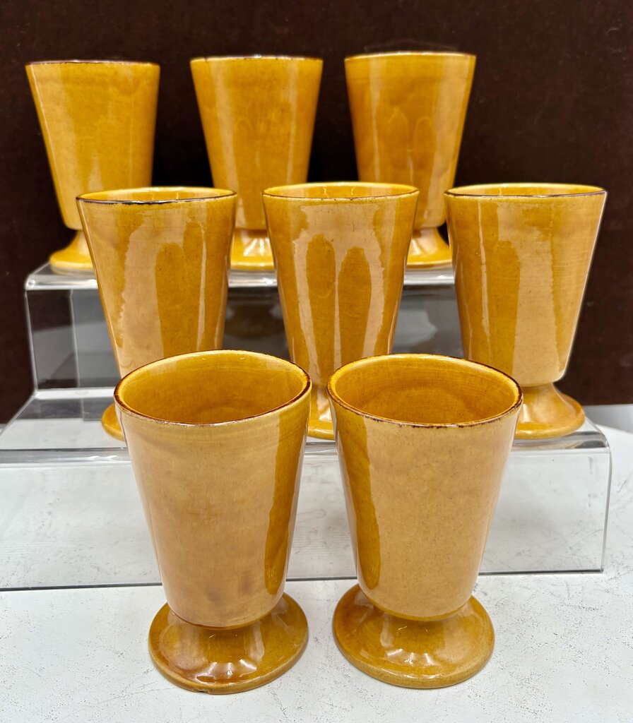 Souleo Terre E Provence Style French Yellow Cup 6oz. (8Pcs)