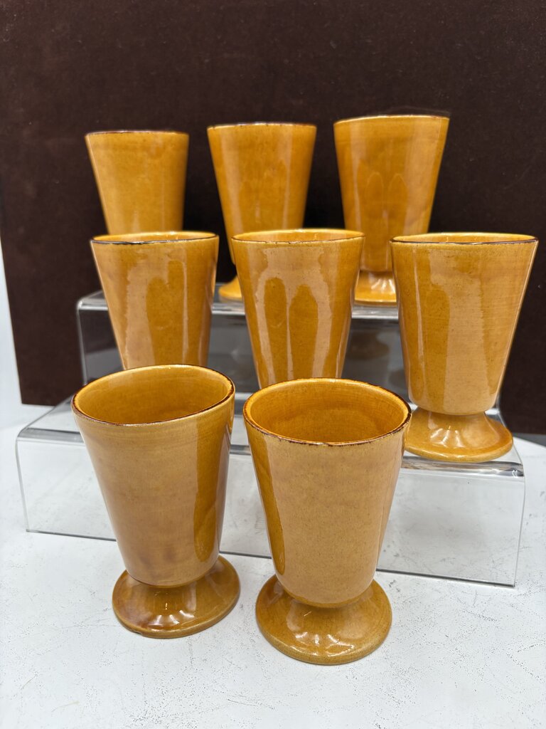 Souleo Terre E Provence Style French Yellow Cup 6oz. (8Pcs)