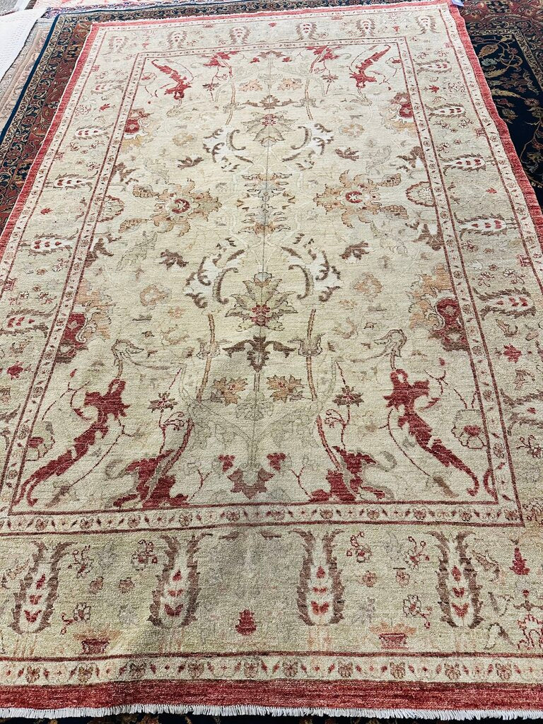 Pakistani Peshawar Chobi Wool Rug 118x74