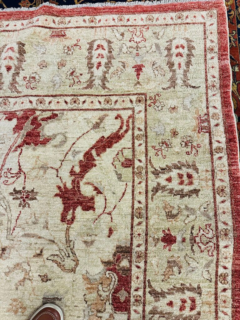 Pakistani Peshawar Chobi Wool Rug 118x74