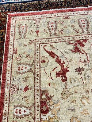 Pakistani Peshawar Chobi Wool Rug 118x74