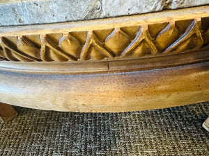 Petrified Wood Top Coffee Table 47x15