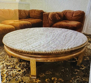 Petrified Wood Top Coffee Table 47x15