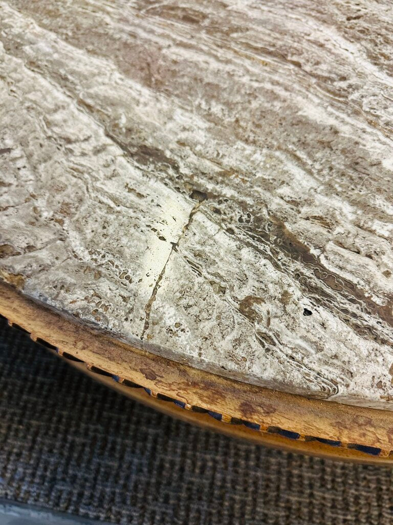 Petrified Wood Top Coffee Table 47x15