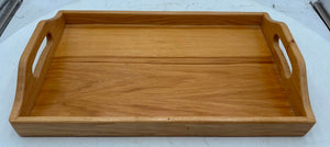 White Oak Natural Finish Serving Tray