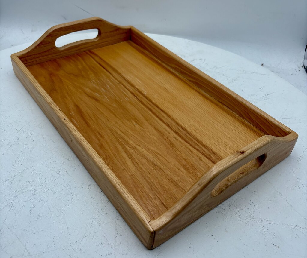 White Oak Natural Finish Serving Tray