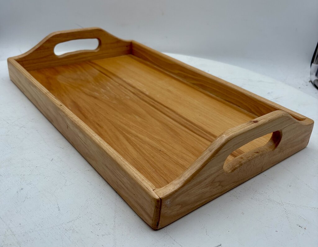 White Oak Natural Finish Serving Tray