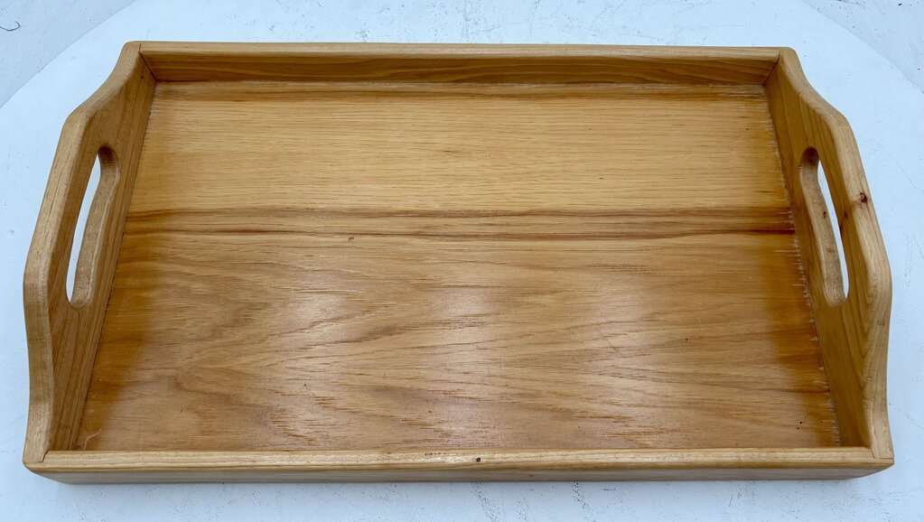 White Oak Natural Finish Serving Tray