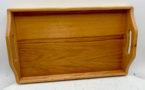 White Oak Natural Finish Serving Tray