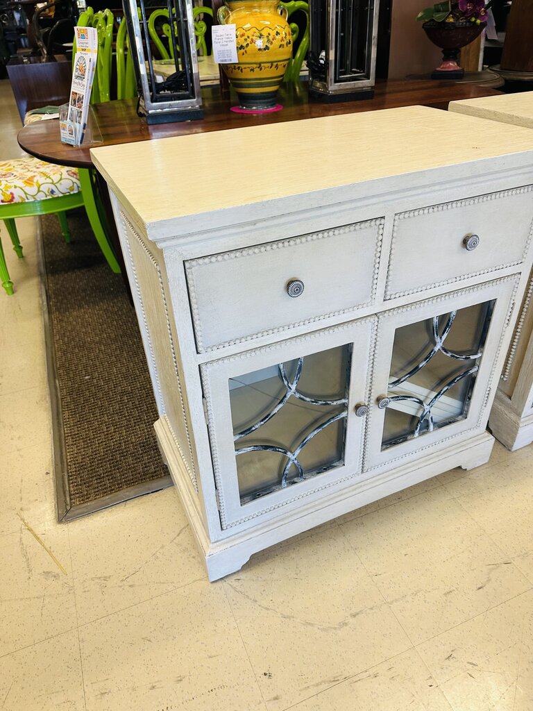 White Storage Cabinets (pair) 18x31x32