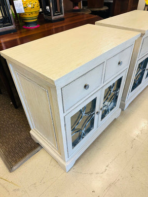 White Storage Cabinets (pair) 18x31x32