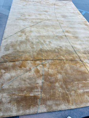 Tia Ping 100% Silk Rug 9'.6 x 16'