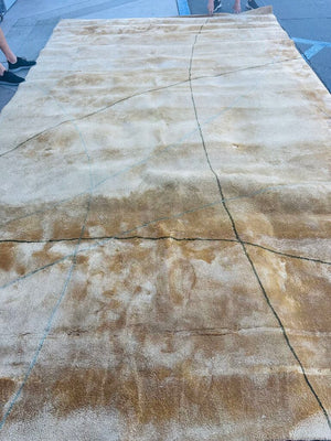 Tia Ping 100% Silk Rug 9'.6 x 16'