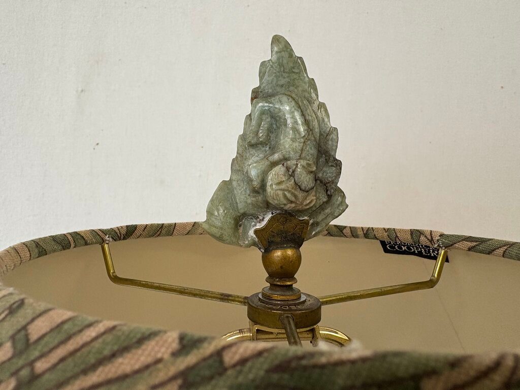 Frederick Cooper Walnut Barley Twist Table Lamp