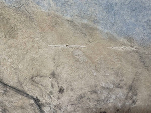 Pierre Marie Brisson Original Abstract Figural Mixed Media Painting Signed (a)