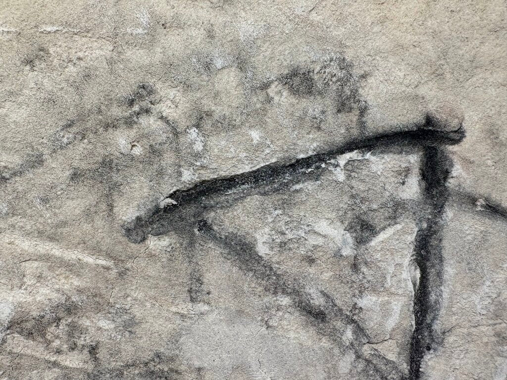 Pierre Marie Brisson Original Abstract Figural Mixed Media Painting Signed (a)