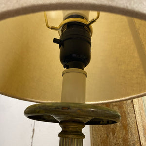 Fluted Candlestick Style Lamp