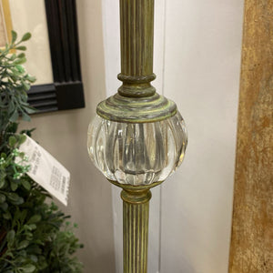 Fluted Candlestick Style Lamp