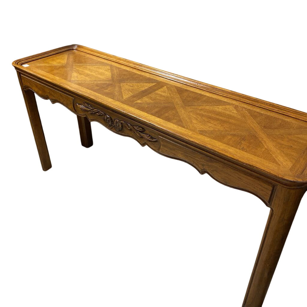 Wooden Console Table / Sofa Table 17x60x28 by Miss Daisy's Consignment & Auction House