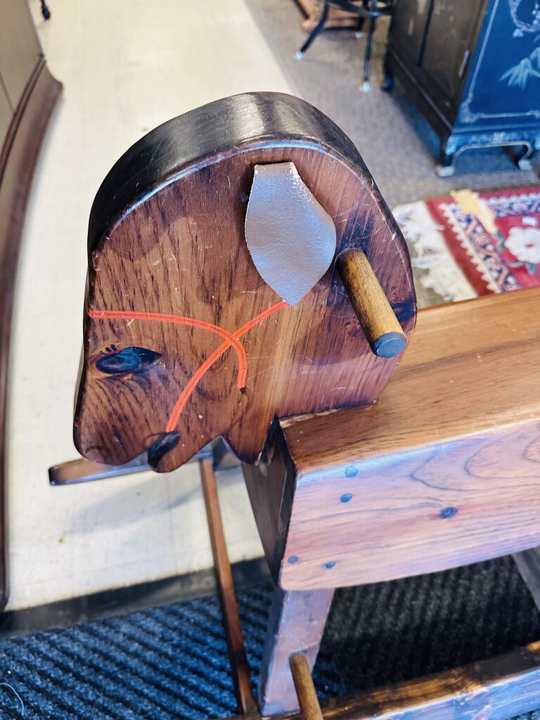 Vintage Dusky Rocking Horse