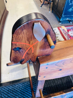 Vintage Dusky Rocking Horse